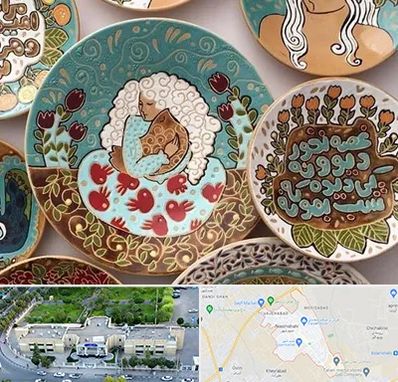 آموزش نقاشی زیر لعابی در نسیم شهر