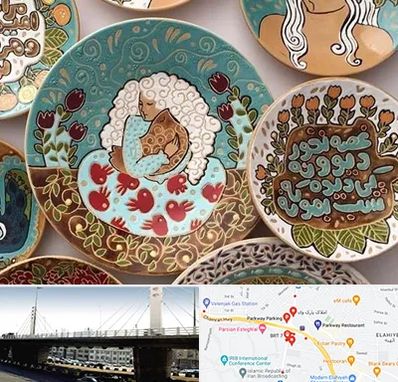 آموزش نقاشی زیر لعابی در پارک وی 