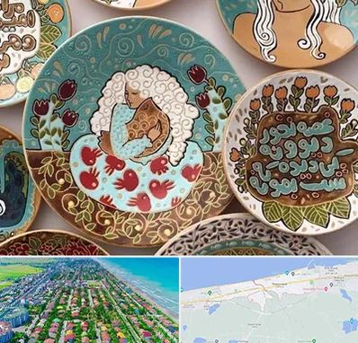 آموزش نقاشی زیر لعابی در فریدونکنار