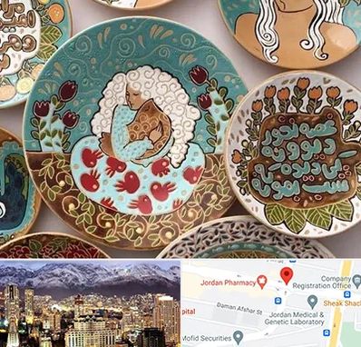 آموزش نقاشی زیر لعابی در جردن 