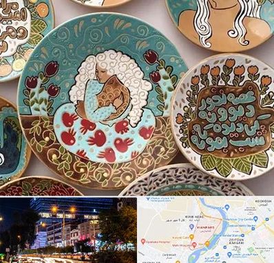 آموزش نقاشی زیر لعابی در کیانپارس اهواز 