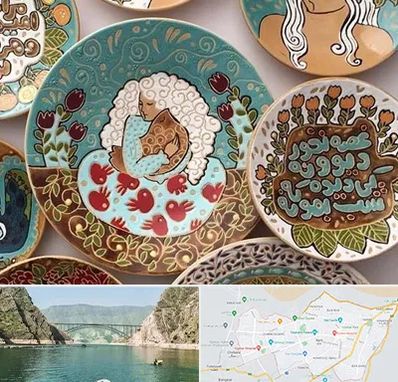 آموزش نقاشی زیر لعابی در ایلام