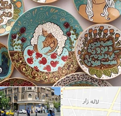 آموزش نقاشی زیر لعابی در لاله زار