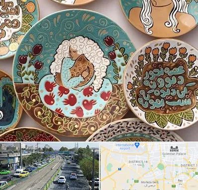 آموزش نقاشی زیر لعابی در جنوب تهران 