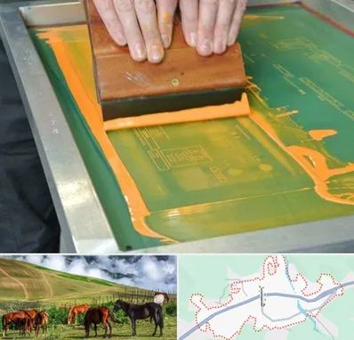 آموزش چاپ سیلک در تالش