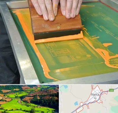 آموزش چاپ سیلک در نکا