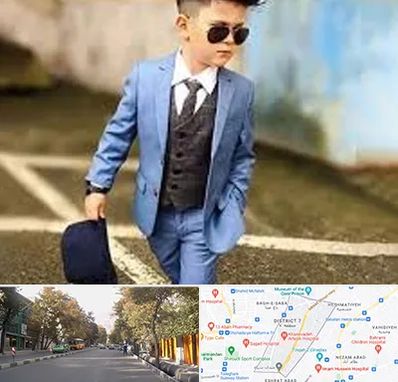 فروش کت و شلوار بچه گانه در شریعتی