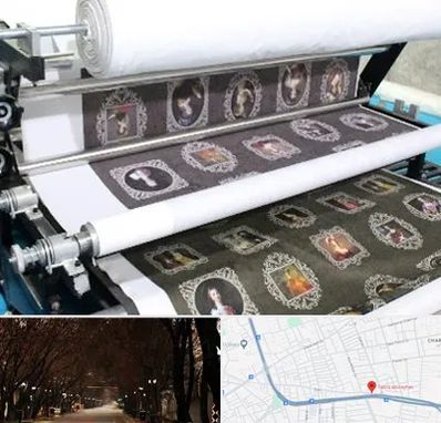 چاپ روی پارچه در ابوریحان تبریز