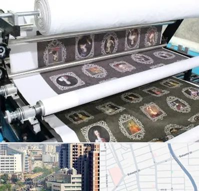 چاپ روی پارچه در خیابان بهشتی