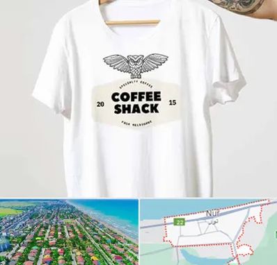 چاپ روی لباس در نور