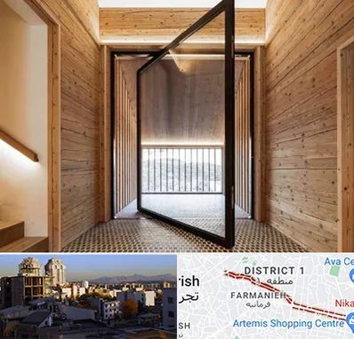 فروش درب پیوت در فرمانیه 