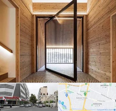 فروش درب پیوت در بلوار فردوس 