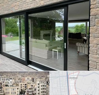 فروش درب لیفت اند اسلاید در اسکندری