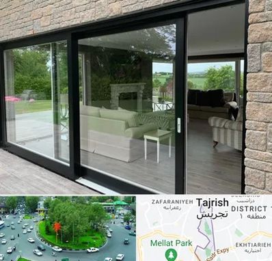 فروش درب لیفت اند اسلاید در تجریش 