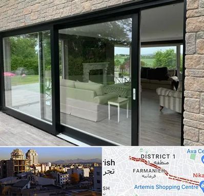 فروش درب لیفت اند اسلاید در فرمانیه 