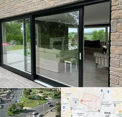 فروش درب لیفت اند اسلاید در شاهین ویلا کرج 