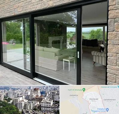 فروش درب لیفت اند اسلاید در ولنجک 