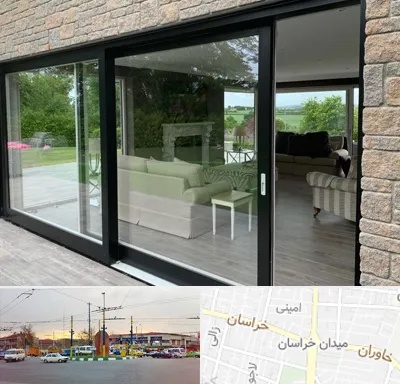 فروش درب لیفت اند اسلاید در میدان خراسان