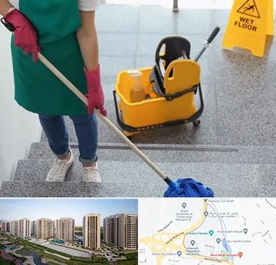 نظافت راه پله در المپیک