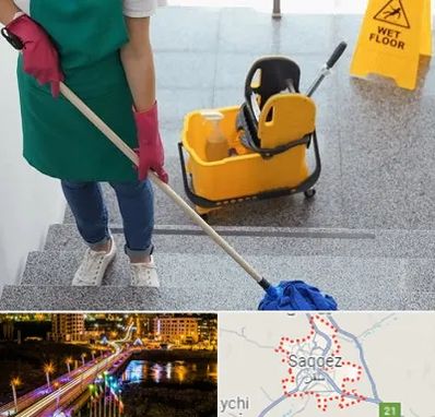 نظافت راه پله در سقز