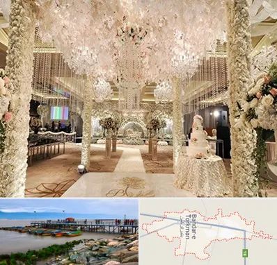 تالار عروسی ارزان در بندر ترکمن