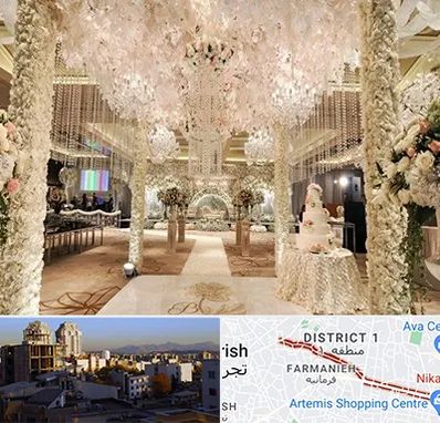 تالار عروسی ارزان در فرمانیه 