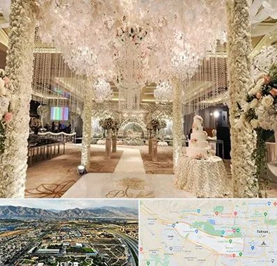 تالار عروسی ارزان در منطقه 21 تهران 