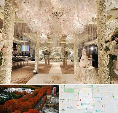 تالار عروسی ارزان در منطقه 6 تهران 