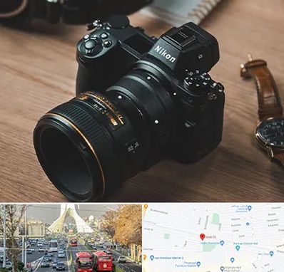 عکاسی بیومتریک در خیابان آزادی 