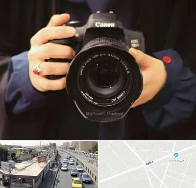 عکاسی لاتاری در خیابان دماوند