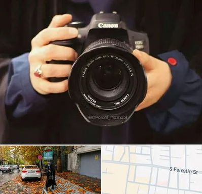 عکاسی لاتاری در خیابان فلسطین