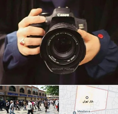 عکاسی لاتاری در بازار تهران