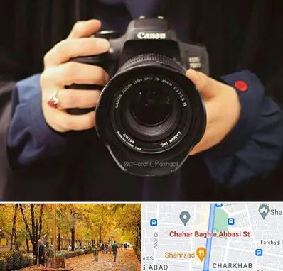 عکاسی لاتاری در چهارباغ اصفهان 