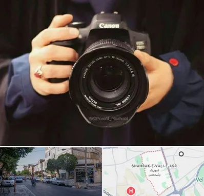 عکاسی لاتاری در شهرک ولیعصر