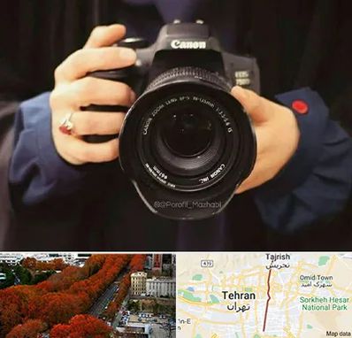 عکاسی لاتاری در ولیعصر 