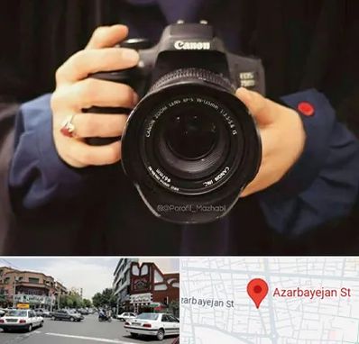 عکاسی لاتاری در خیابان آذربایجان