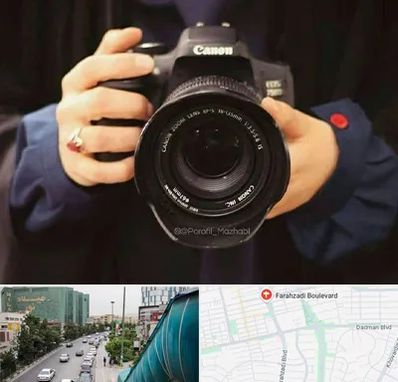 عکاسی لاتاری در بلوار فرحزادی
