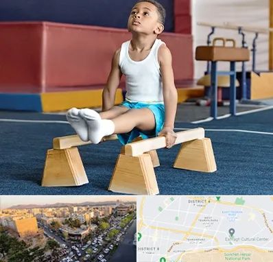 مدرسه ژیمناستیک در تهرانپارس 