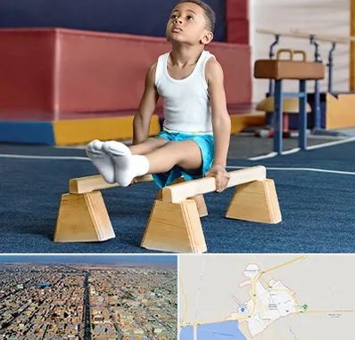 مدرسه ژیمناستیک در بندر ماهشهر