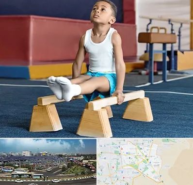 مدرسه ژیمناستیک در منطقه 15 تهران 