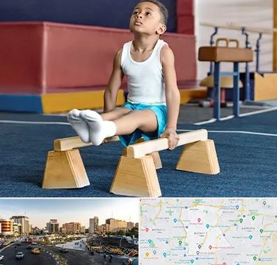 مدرسه ژیمناستیک در منطقه 7 تهران 