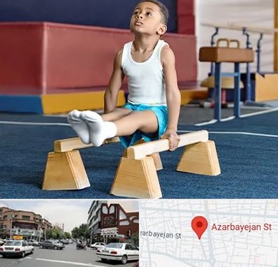 مدرسه ژیمناستیک در خیابان آذربایجان