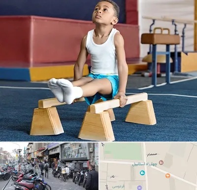 مدرسه ژیمناستیک در چهارراه استانبول