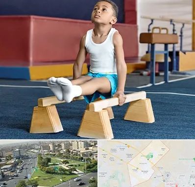 مدرسه ژیمناستیک در کمال شهر کرج 