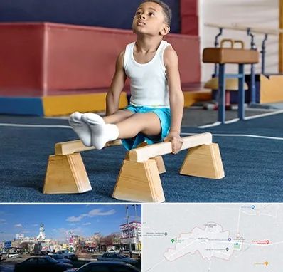 مدرسه ژیمناستیک در ماهدشت کرج 