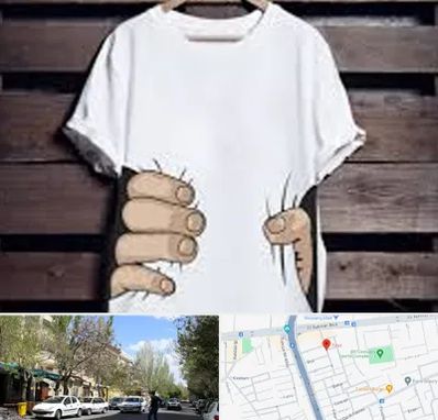 چاپ روی تیشرت در کوی فیروز تبریز