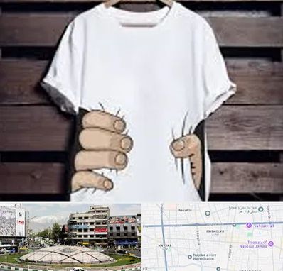 چاپ روی تیشرت در مرکز تهران