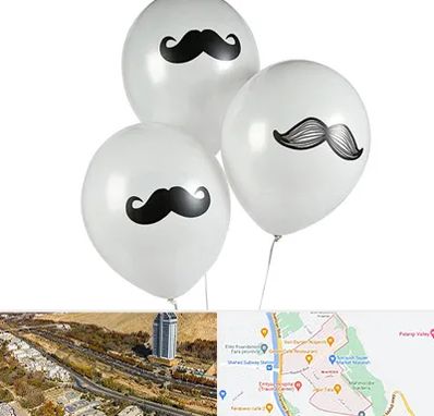 چاپ روی بادکنک در خیابان نیایش شیراز 