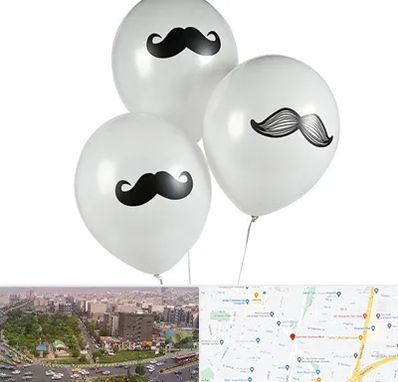 چاپ روی بادکنک در آیت الله کاشانی 