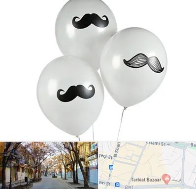 چاپ روی بادکنک در تربیت تبریز